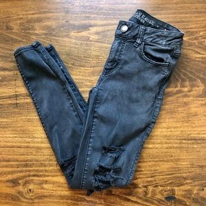 American Eagle Black Jegging